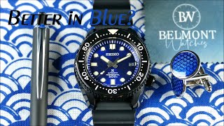 On the Wrist, from off the Cuff: Seiko Prospex – SLA053 Blue Seigaiha MM300 U.S. Limited Edition