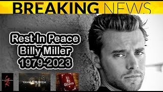 RIP Billy Miller 3 Time Emmy Winning Soap Star