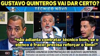 IMPRENSA DEBATE A CONTRATAÇÃO DE GUSTAVO QUINTEROS NO GRÊMIO - NOTÍCIAS DO GRÊMIO HOJE