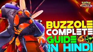 HOW TO USE BUZZWOLE | UNLIMITED STUN, TIPS \u0026 TRICKS IN HINDI | POKEMON UNITE GUIDES #33