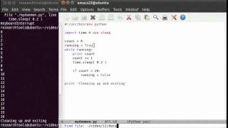 RT 2011: Screencast 12 - Python 5 - While loops