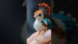 Rare peacocks bring good luck🫶 #peacock #cute #cutevideo #relaxingmusic #ai #aiart