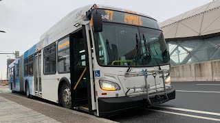 YRT Extremely RARE Westbound Ride Video on 2247 on route 77 Highway 7 West to The Gore Road