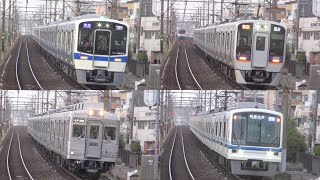 【南海高野線夕方ラッシュ 新型車両泉北9300系や南海6000系復刻塗装車など！多種多彩な車両が次々と往来！】全13シーン+おまけ動画付き 浅香山駅にて