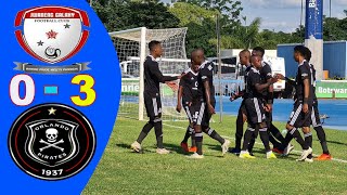 Jwaneng Galaxy FC vs Orlando Pirates 0 - 3  All Goals & Highlights - African Confederation Cup  2021