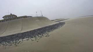 #schmutzibreitzke Borkum 2017 Winter Die halbe Halfpipe