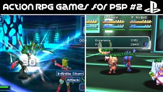 Top 15 Best Action RPG Games for PSP || Part 2