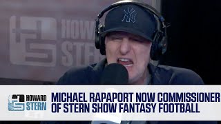 Michael Rapaport Is New Stern Show Fantasy Football Commissioner