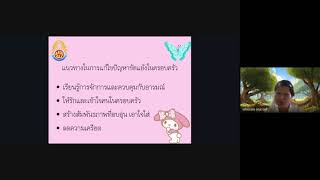 คลิปการสอน กิจกรรมแนะแนว เรื่อง ครอบครัวขัดแย้ง  ชั้นมัธยมศึกษาปีที่ 1