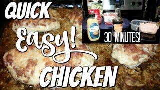 QUICK EASY CHICKEN~FOODIE FRIDAYS!