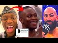 INFLUENCERS REACT TO DEJI VS FOUSEY BOXING FIGHT | DEJI FINALLY GETS FIRST WIN REACTION (Jake Paul+)