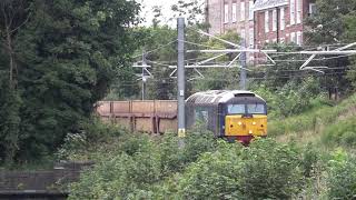 Direct Rail Services 57002 Car Train passing Junction Road Junction