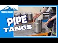 PDP Pipe Tangs - Making drilling pipe with API threads