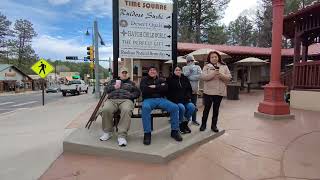 Midtown on a very windy day | 12/13/2024 | Ruidoso, NM