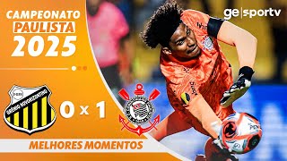 NOVORIZONTINO 0 X 1 CORINTHIANS | MELHORES MOMENTOS | CAMPEONATO PAULISTA 2025 | ge.globo