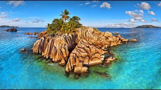 SEYCHELLES: St. Pierre Island \u0026 Petite Anse Lazio, Praslin: Amazing Planet (4K) 2022