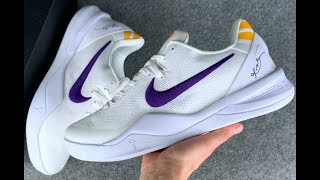 NIKE KOBE 8 PROTRO “LAKERS HOME” HF9550-100