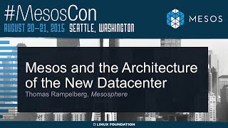 Mesos and the Architecture of the New Datacenter