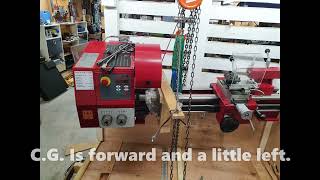 Sieg SC10 Paulimot Lathe move and Install pt.1