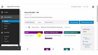 Lippincott Connect - Faculty - Navigating Content