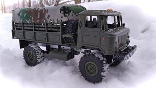 Как переделать Грузовик на Радиоуправлении WPL B-24 GAZ-66 "Шишига"