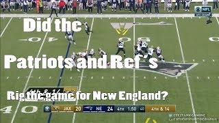 Did the ref's and Patriots cheat to make New England win the AFC Championship?