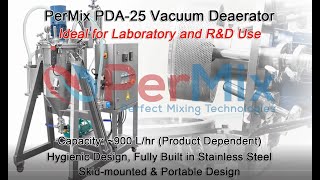 Vacuum Deaerator PDA-25 for Lab and R\u0026D Works