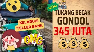 Viral Seperti Film, Tukang Becak Nyamar Kelabui Teller Bank Rp 345 Juta