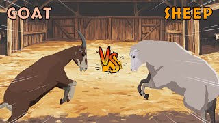 Goat vs Sheep | Farm Animals Tournament [S1] | Animal Animation