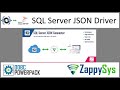 SQL Server JSON API Connector - Read/Write JSON Web API or Local JSON files data in SQL Server