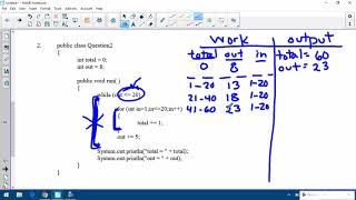 Video 7 Nested Loop Tracing Examples