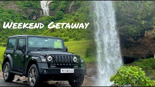 Bendewadi Waterfall | Mau Waterfall | Khandi | Mahindra Thar 2024