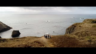 Intimate and 😍 DREAMY Wedding on the Ocean Bluffs of Mendocino California - Cinematic Wedding Film!