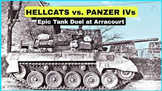 When M18 Hellcats Hunted Panzer IVs: Legendary Tank Battle at Arracourt