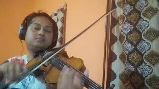 Tujhse Naraz nahi zindegi Violin Cover By Manzil