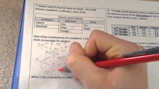 Probability test correction guide #7-8