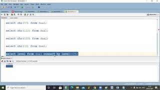 Oracle CHR function