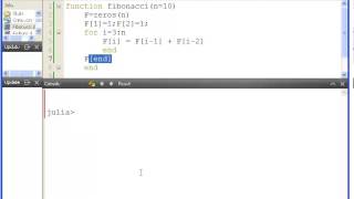 Julia Programming : The Fibonacci Sequence Part 2