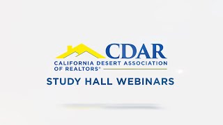 CDAR Study Hall Webinars - FLEX Back to Basics