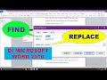 CARA MENCARI DAN MENGGANTI KATA SECARA CEPAT DI MICROSOFT WORD 2010