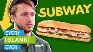 EVERY SUBWAY EVER