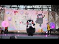 “dancewithkumamon” 3人の息もピッタリ完璧でした🙂　くまモンファン感謝祭2025in tokyo ＠くまモン