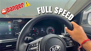 Kia Seltos TOP SPEED Test : full RISKY !!! 🥵 2022