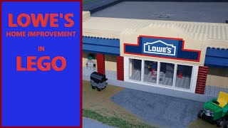 Building Lowe's Home Improvement in LEGO!