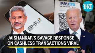 Jaishankar's Take On Cashless Transactions: 'More In India In A Month, Than U.S. Does In 3 Years'