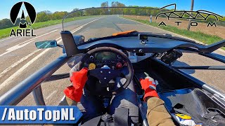 ARIEL ATOM 2.0 SUPERCHARGED POV Test DRIVE \u0026 SLIDE by AutoTopNL