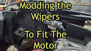 Windshield Wiper Motor Modification, Engine Swap Build Series