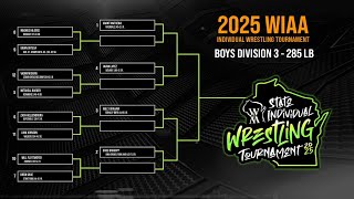 WIAA Wrestling Bracket Reveal Show - Division 3 pt.2