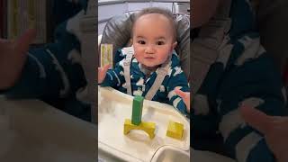 How to practice fine motor and balancing skills for babies 如何练习小肌肉和平衡能力（混血宝宝日常）