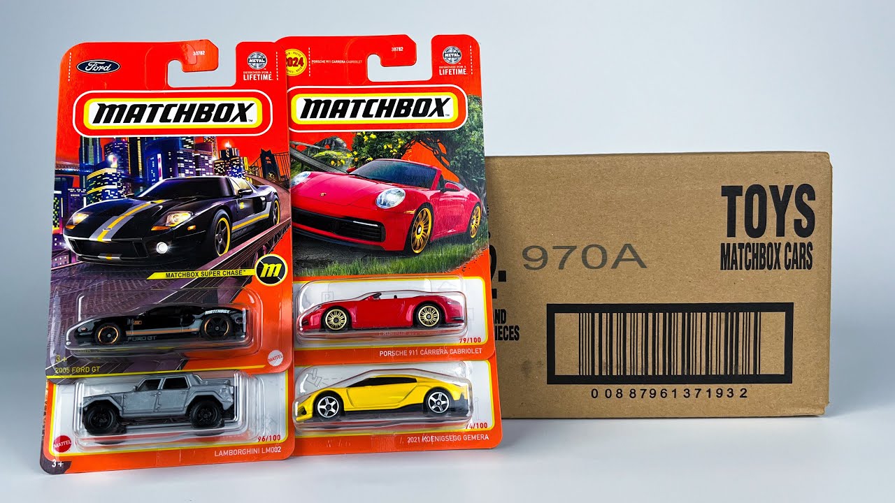 Unboxing 2024 Matchbox - Mix 1 (A Case) With Super Chase! - YouTube